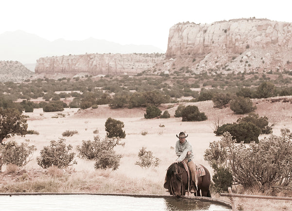 Lone Cowboy :: Framed Artist Proof Print