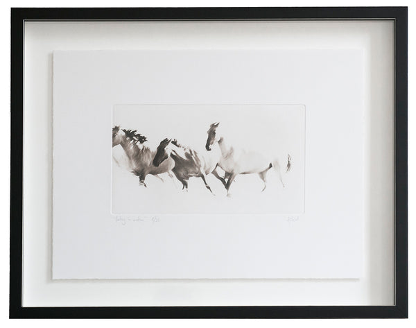 Poetry In Motion :: Photogravure Etching